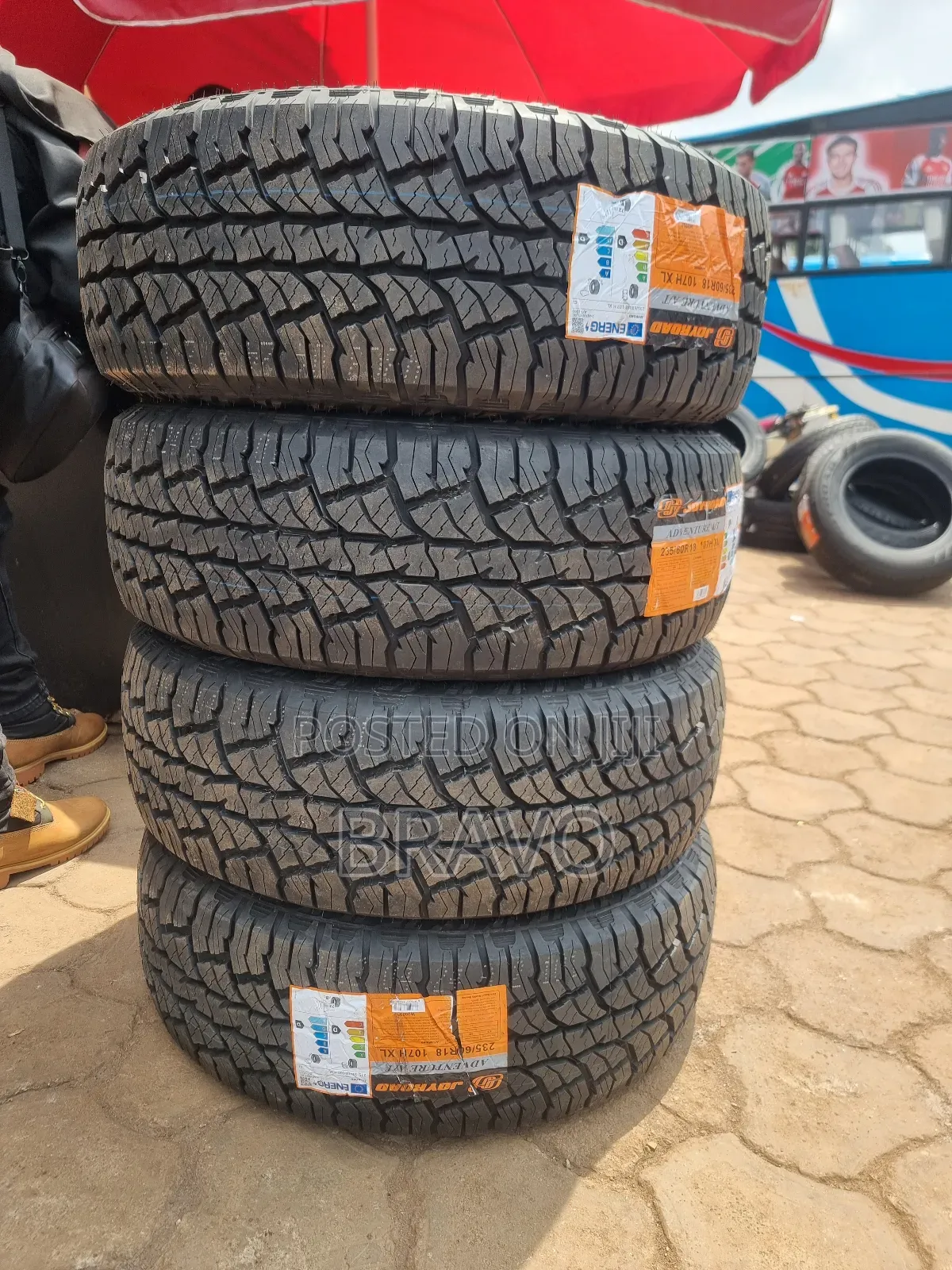 235/60r18 Adventure Mudgrip.