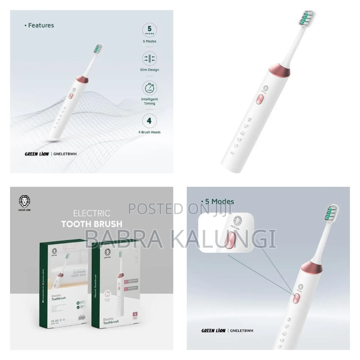 Green Lion Electric Toothbrush