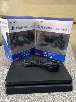 Ps4 Slim Chipped 2 Pads Uk Used*