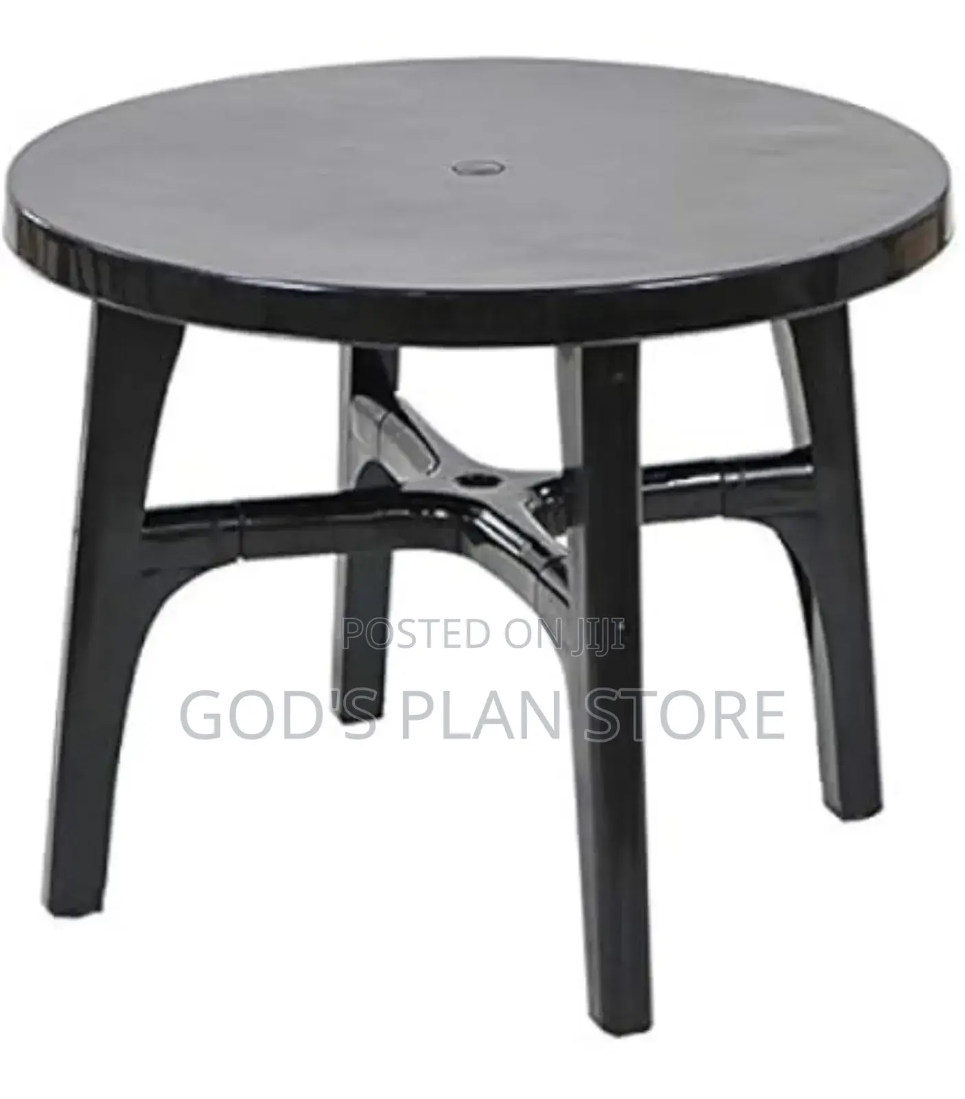 Unique Bar and Restaurant Plastic Table (Black)