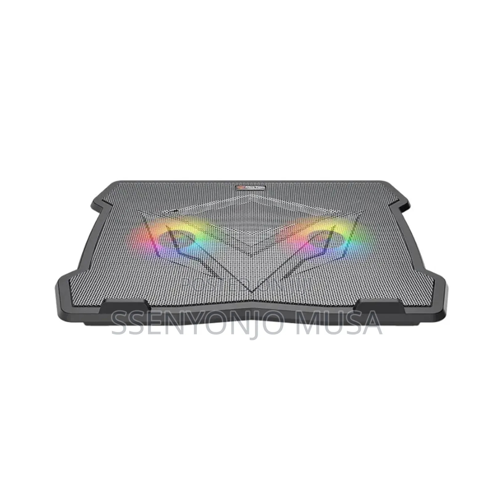 Pc Stand Cooler Pad - Quiet Adjustable RGB Laptop Cooler