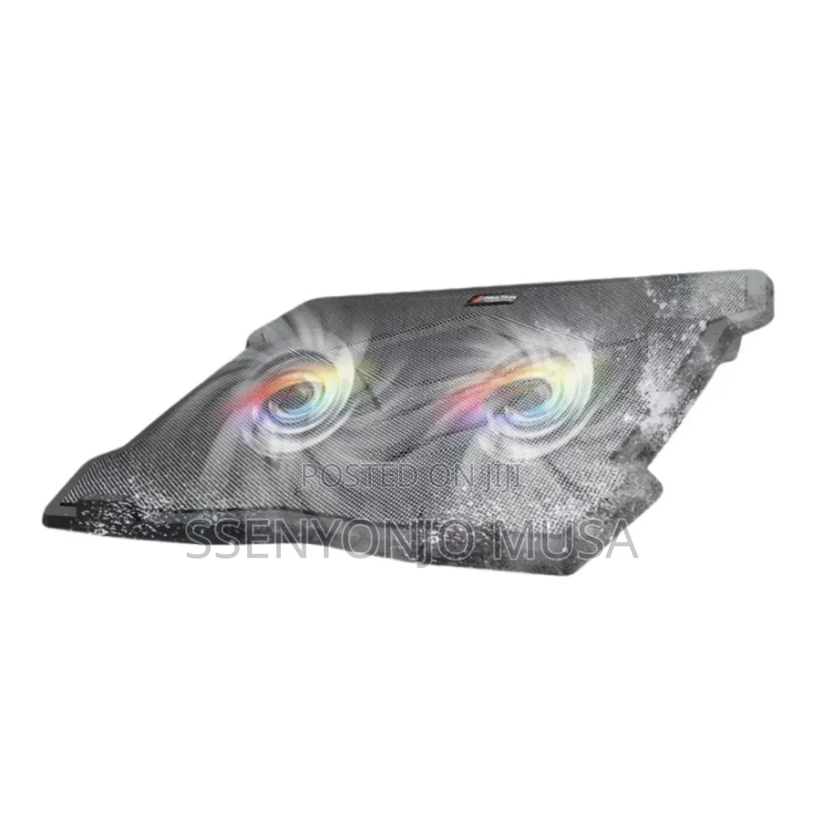 Pc Stand Cooler Pad - Quiet Adjustable RGB Laptop Cooler
