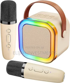 Portable Wireless Karaoke Machine With 6 Voice Effects