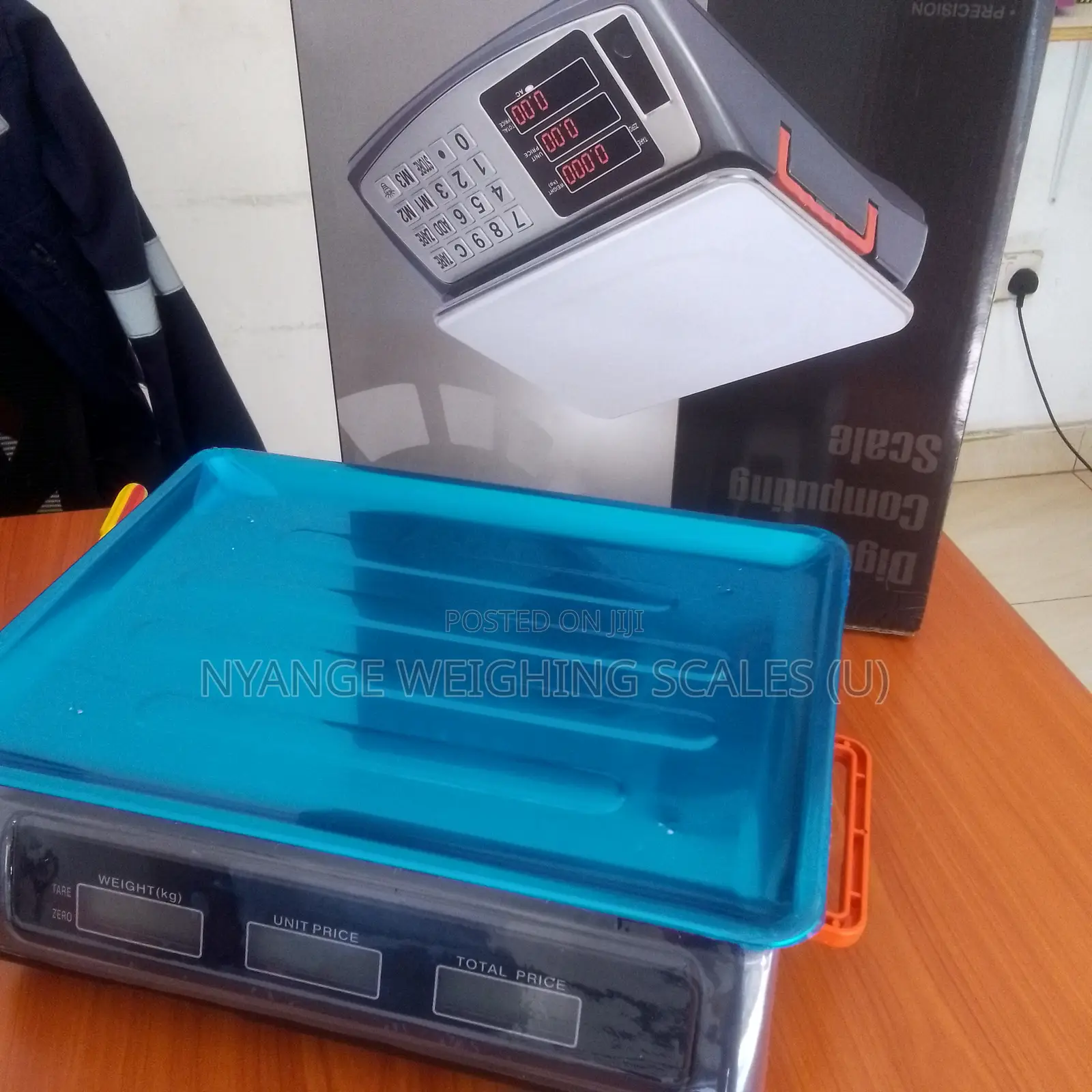 Stainless Steel Pan Heavy-Duty Weighing Scale Chickens Weighing Scale
