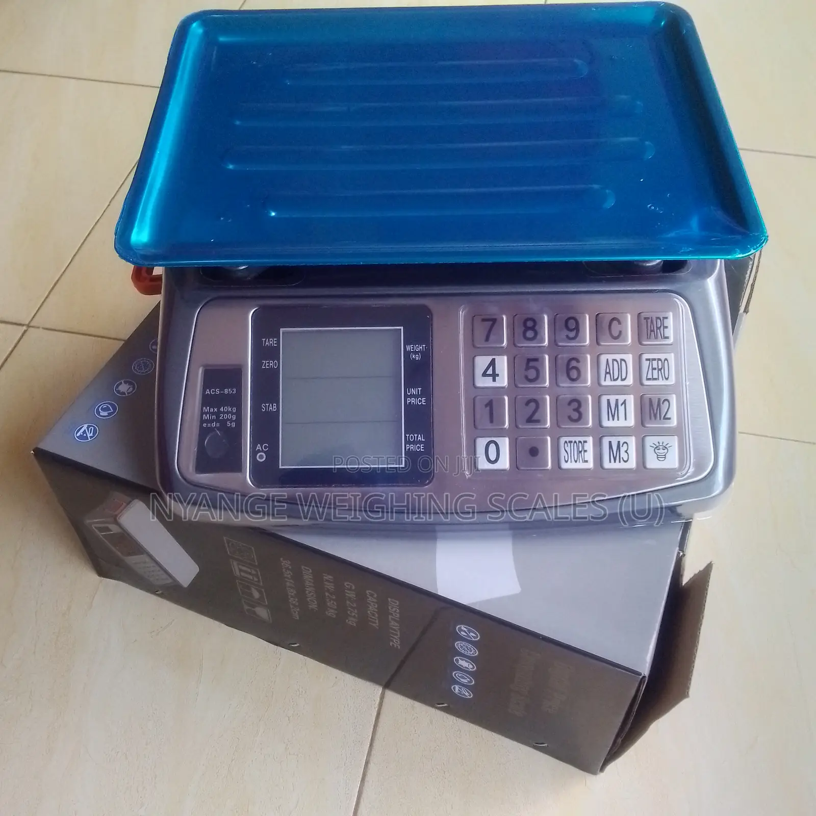 Cheap Price Weighing Scale 40kg A.C.S Weigh Digital Weighing Scale