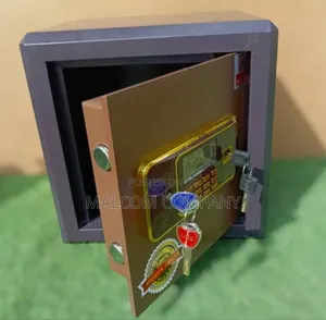 Digital Money Safe Box With Two Key Locks ( High Security)