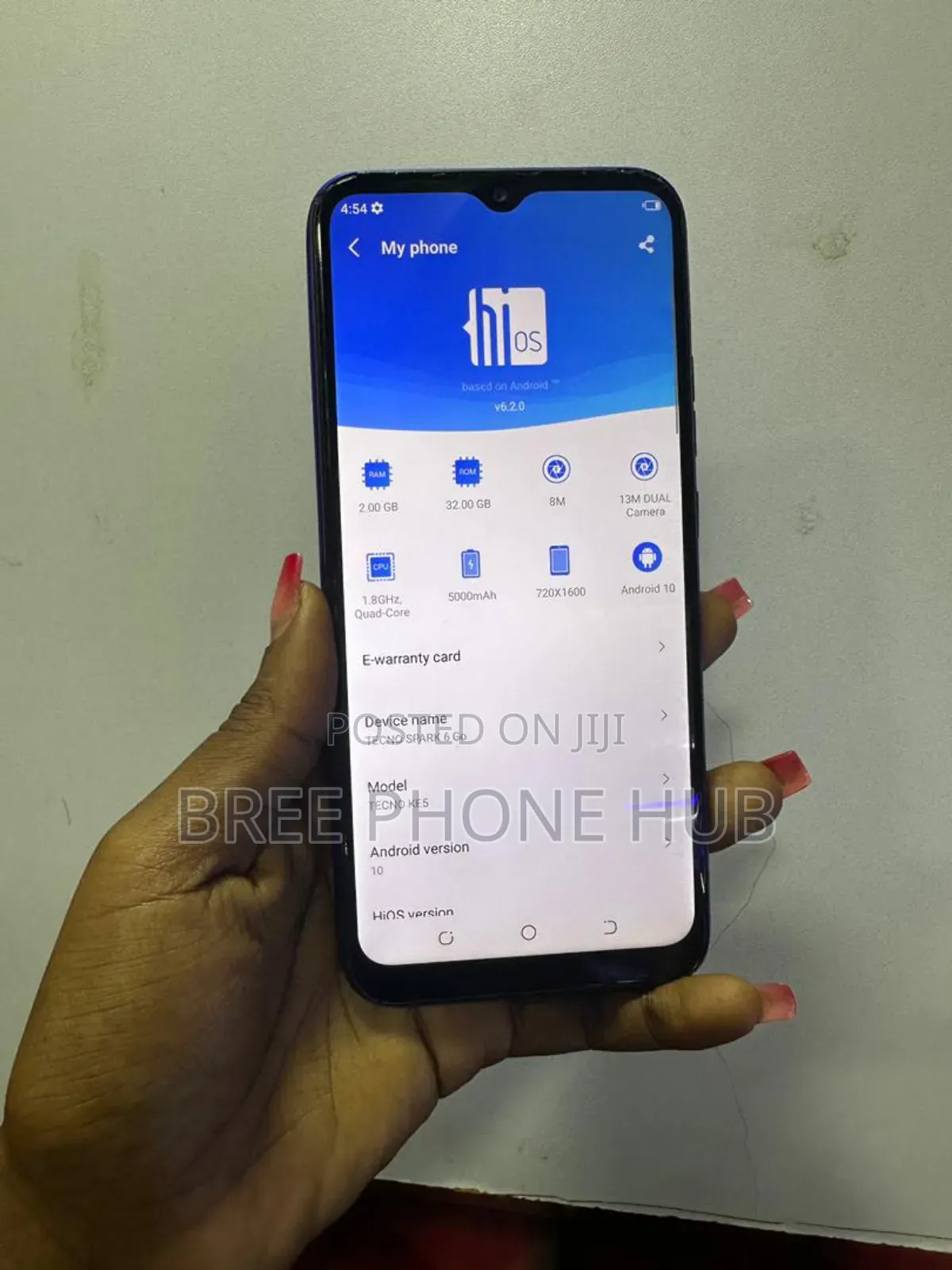 Tecno Spark Go 2020 32 GB Blue