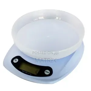 Electronic Kitchen Scale - White