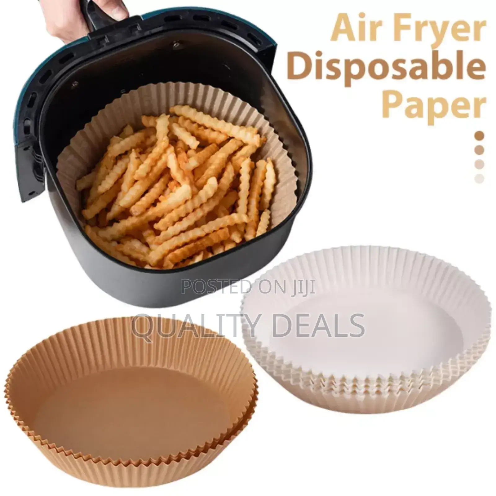50pcs Disposable Air Fryer Parchment Paper Liners