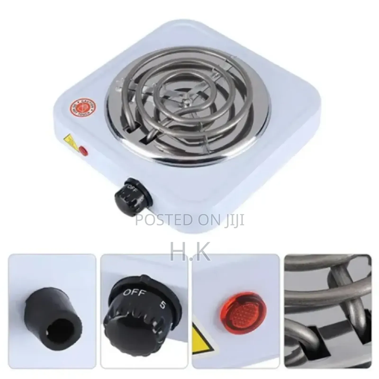 Raf Electric Stove Hot Plate Cooker, Model R.8010bb.