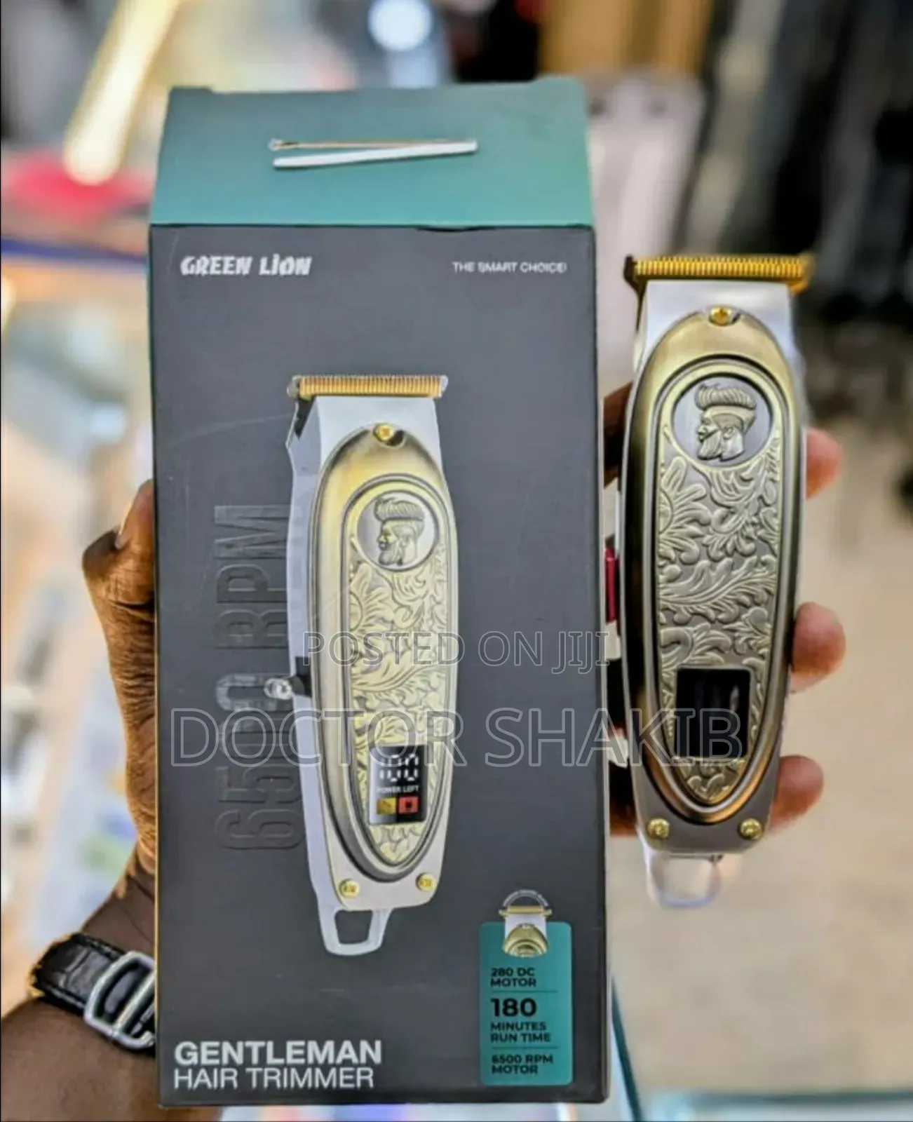 Brand New Green Lion Gentleman Hair Trimmer