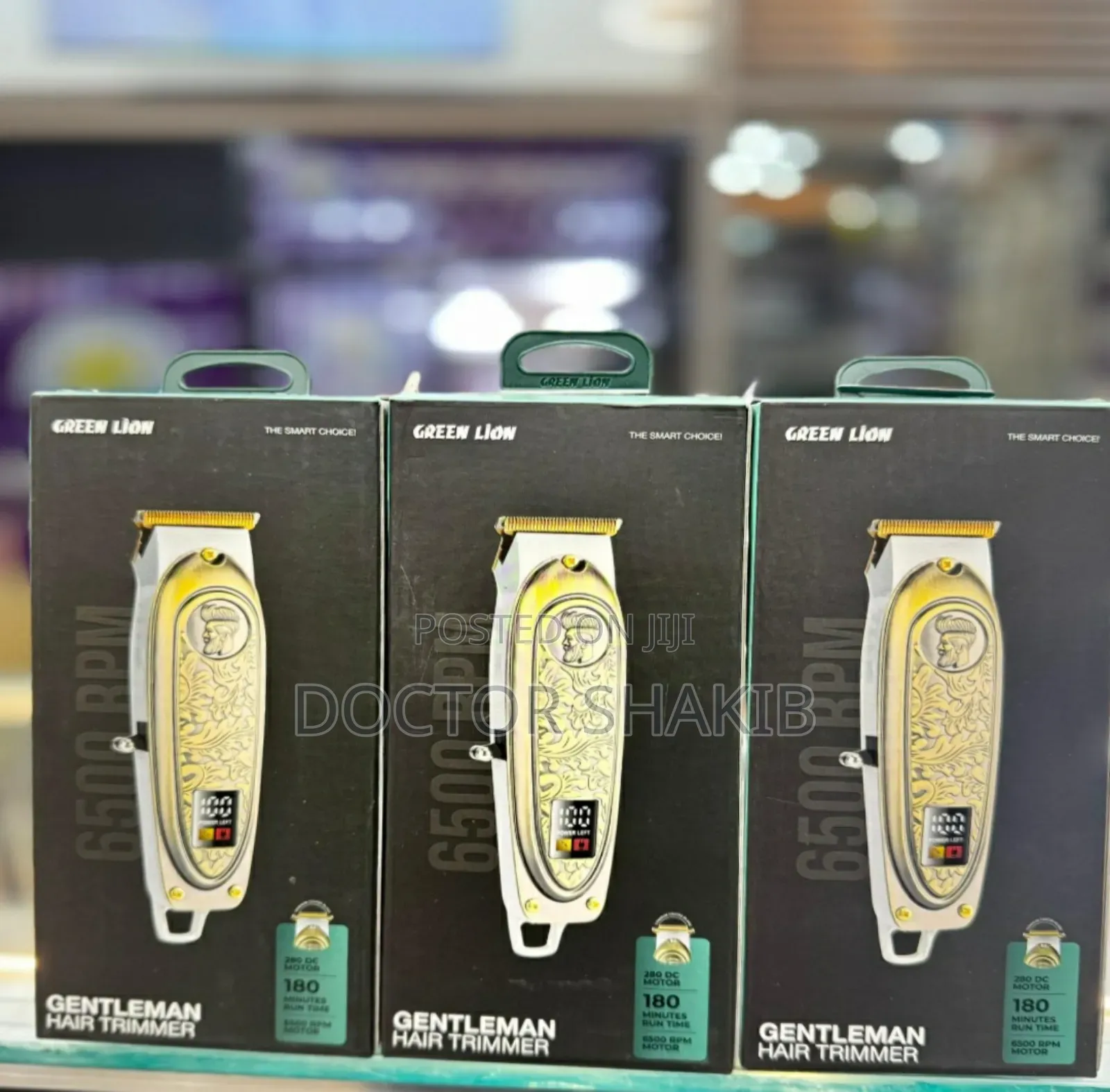 Brand New Green Lion Gentleman Hair Trimmer
