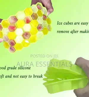 Honeycomb Shape Silicon Ice Cube Tray