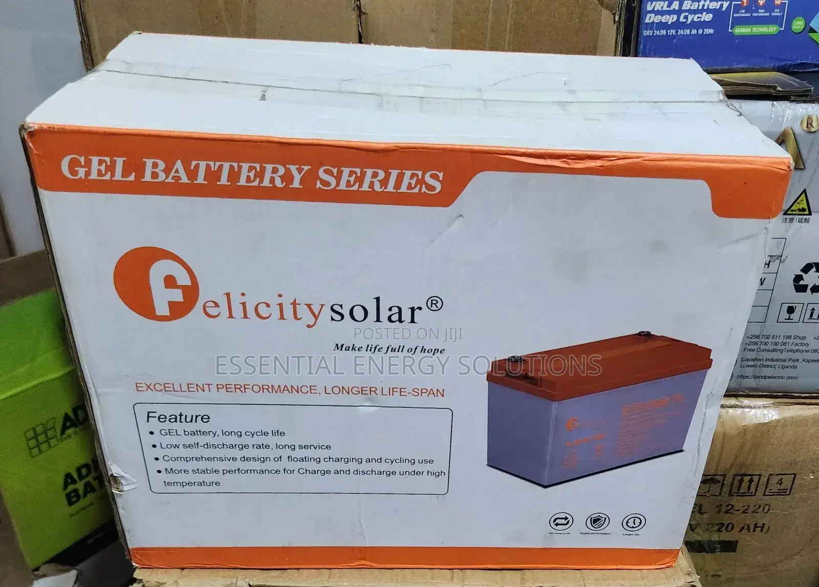 100ah 12v Felicity Solar Battery