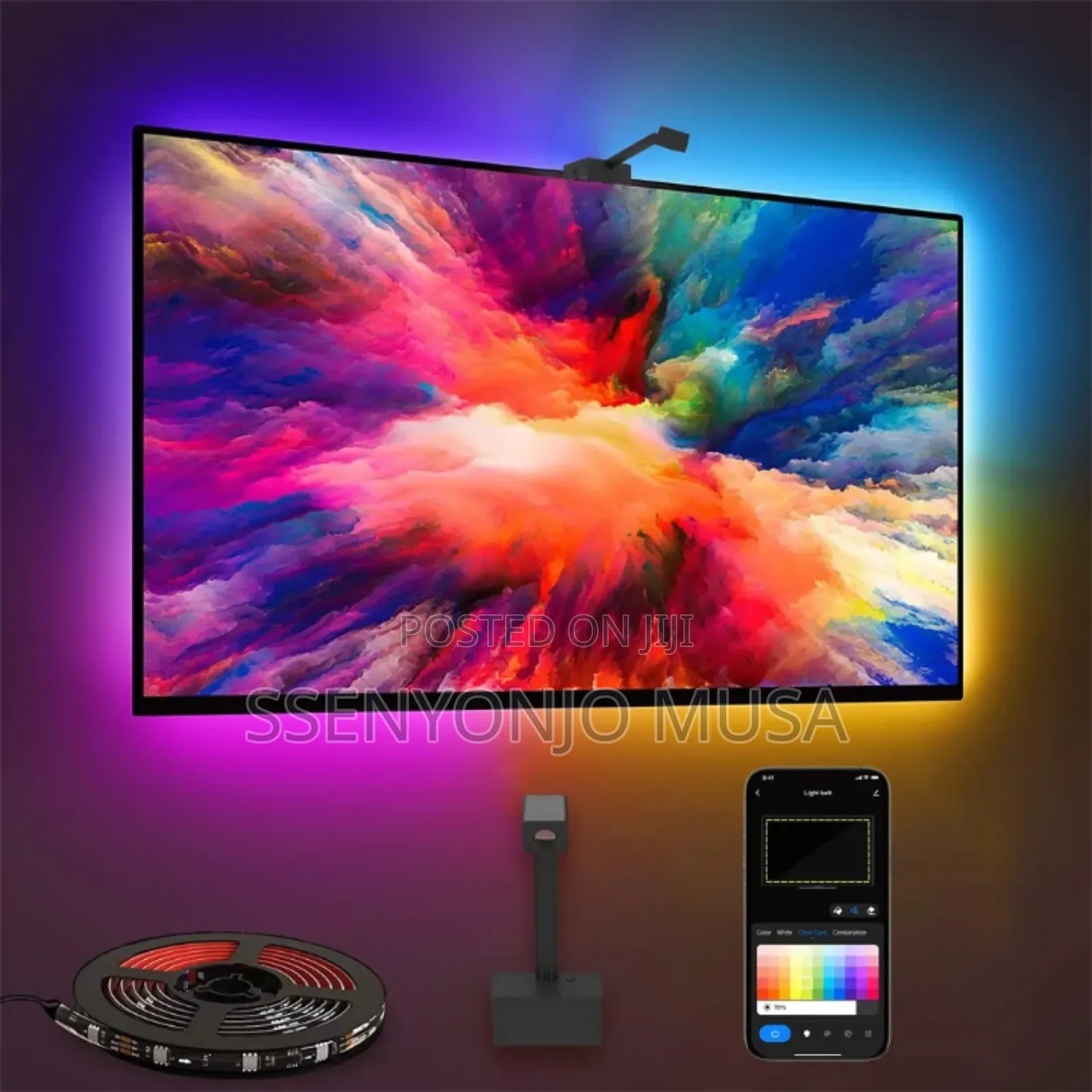 Tv Stripe Sync Smart Led Stripe Lights- 5m/3.8m RGB Color Changing
