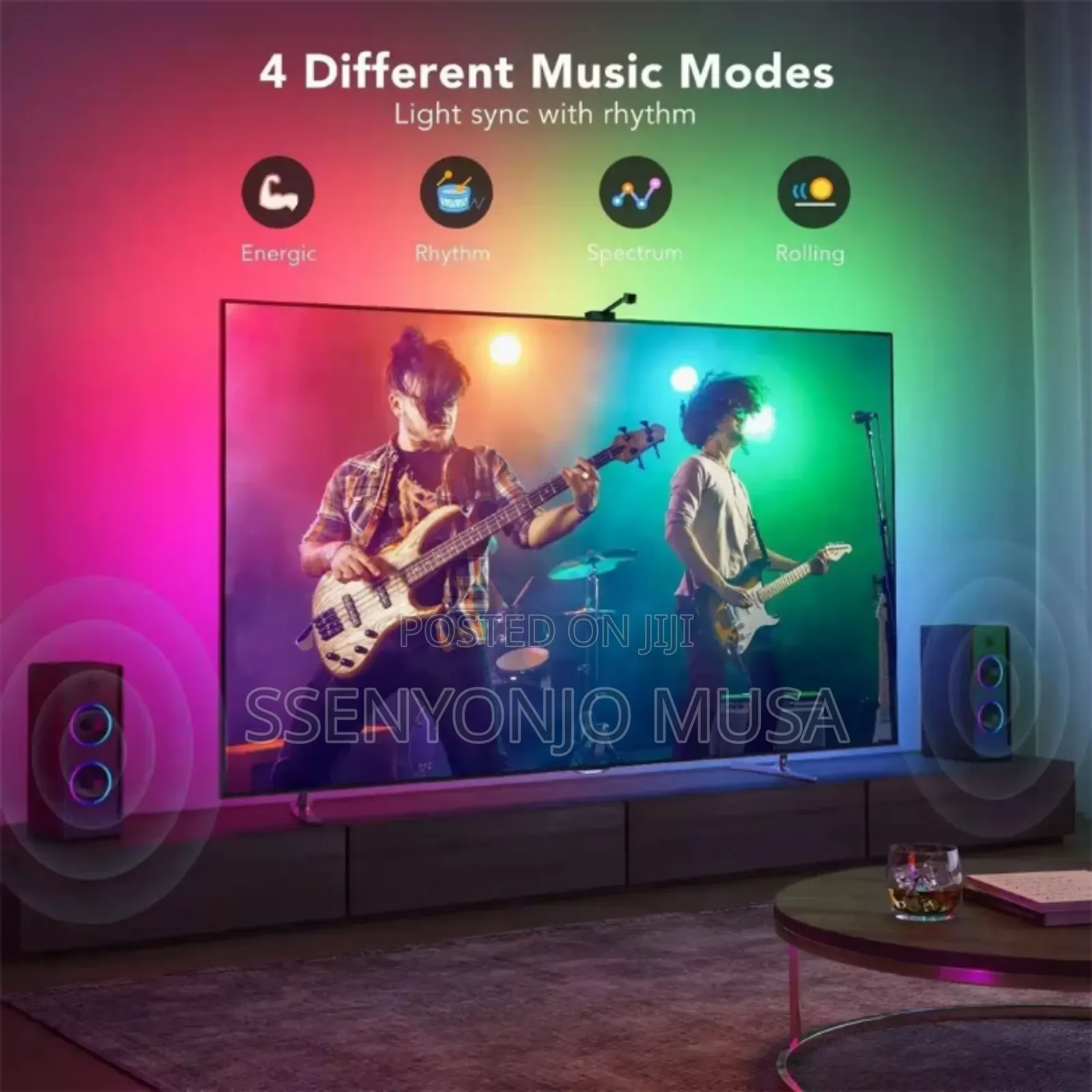 Tv Stripe Sync Smart Led Stripe Lights- 5m/3.8m RGB Color Changing