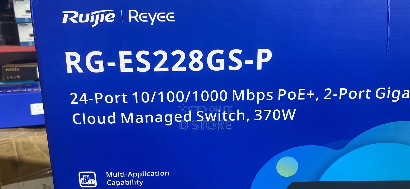 Ruijie Reyee Rg-es228gs-p Switch 28ports Poe Gigabit Sfp