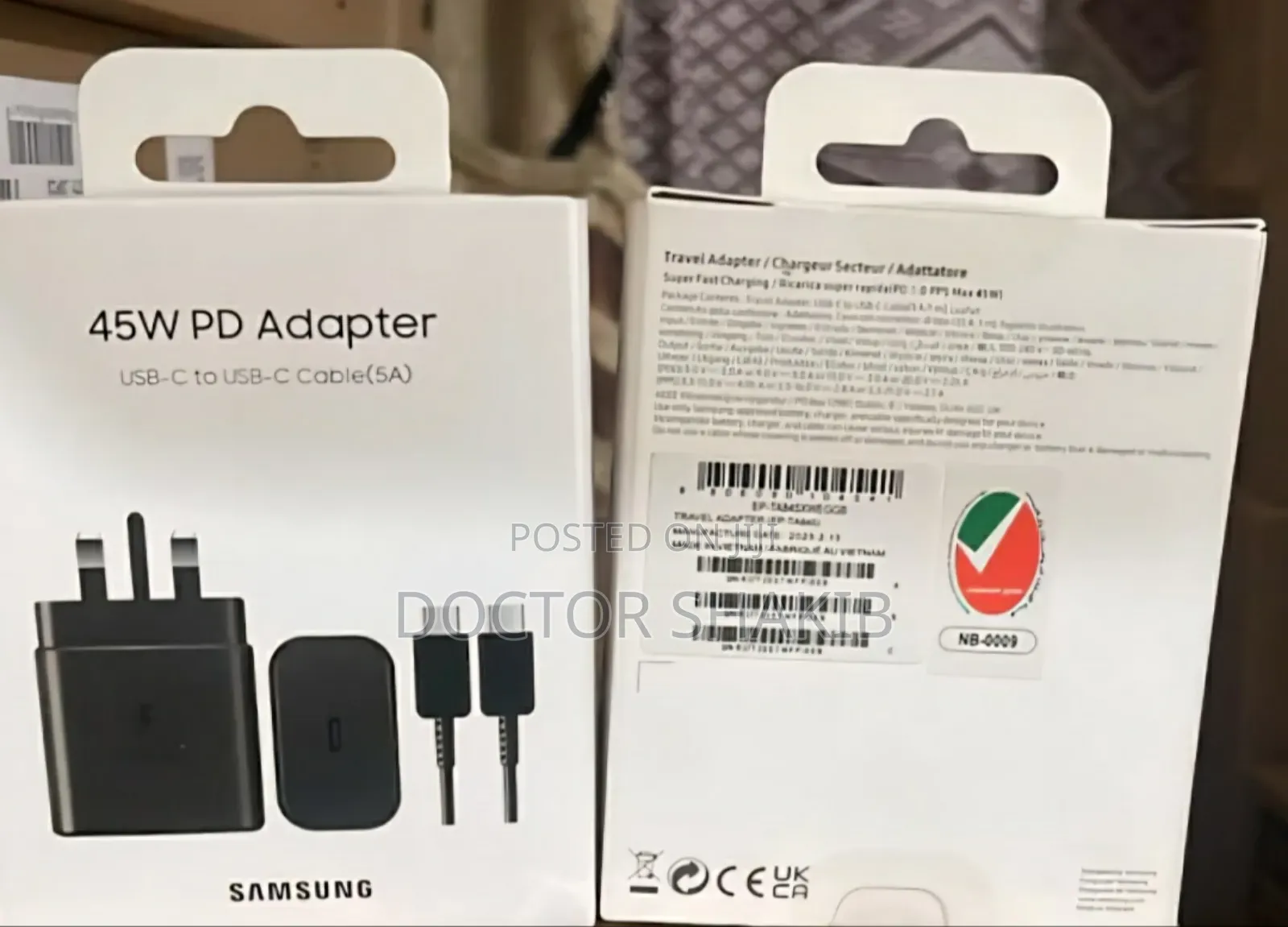 Brand New Samsung 45w Pd Full Charger