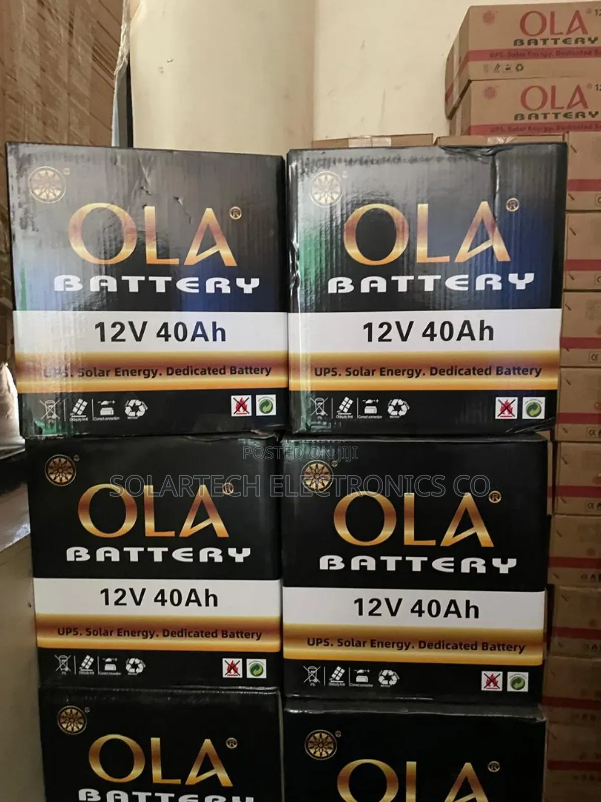 40ah Original Ola Solar Power Battery Zako