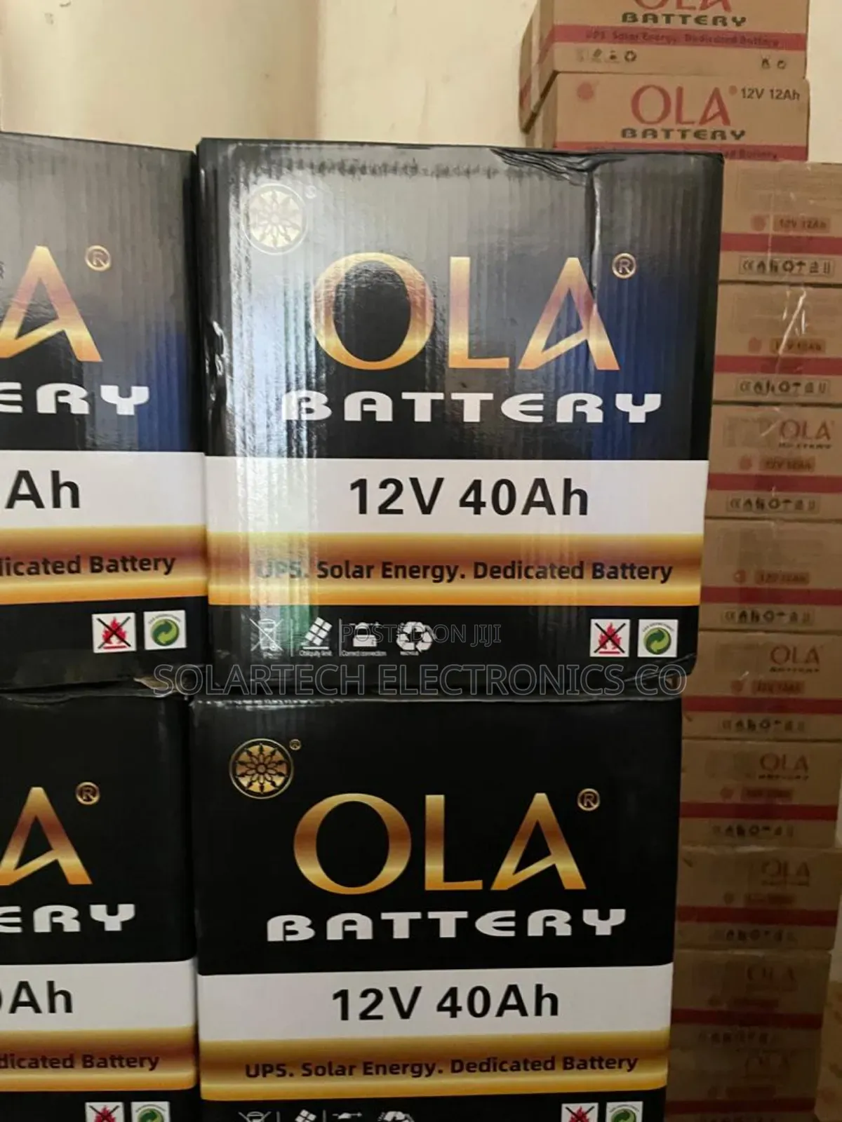 40ah Original Ola Solar Power Battery/ Latest Technology Hk