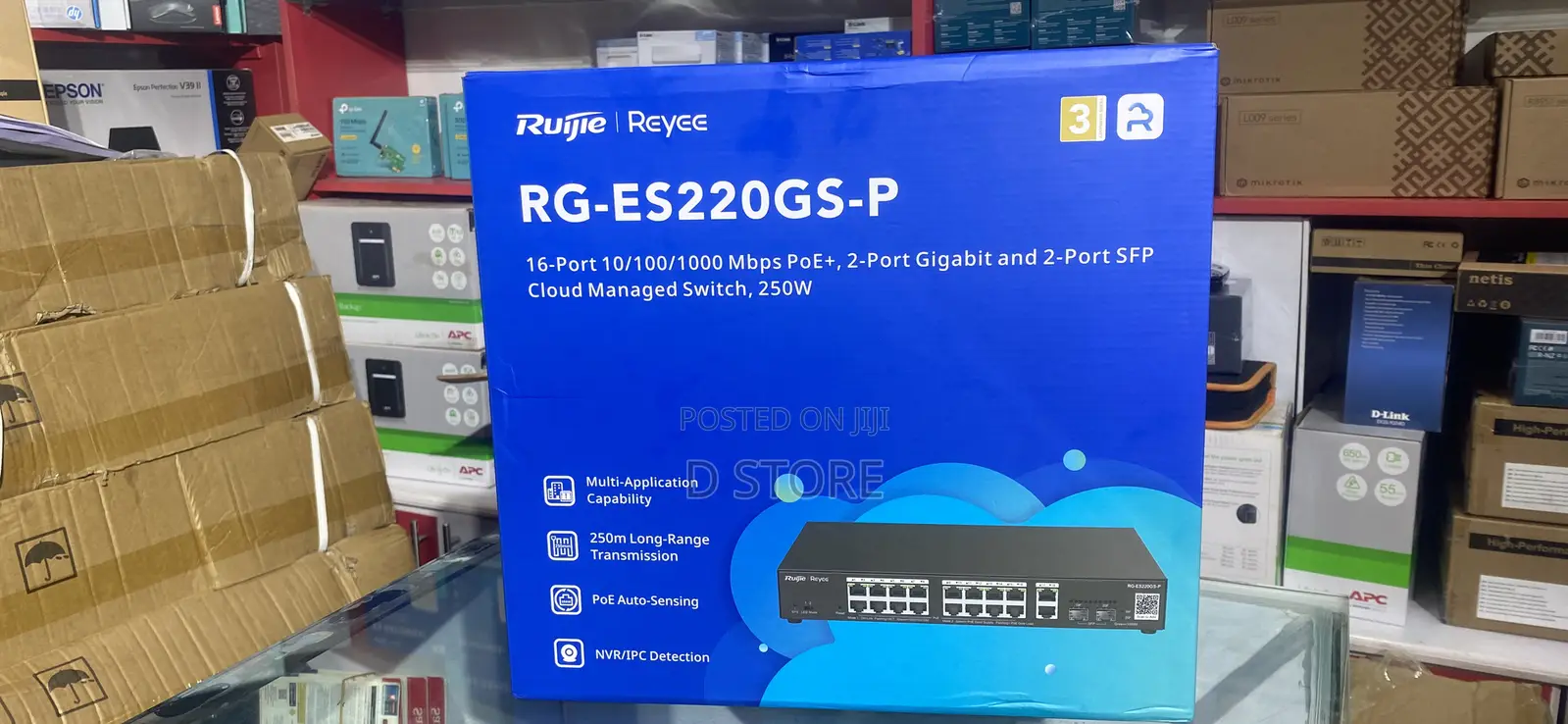 Ruijie Reyee Rg-es220gs-p 16-port Switch