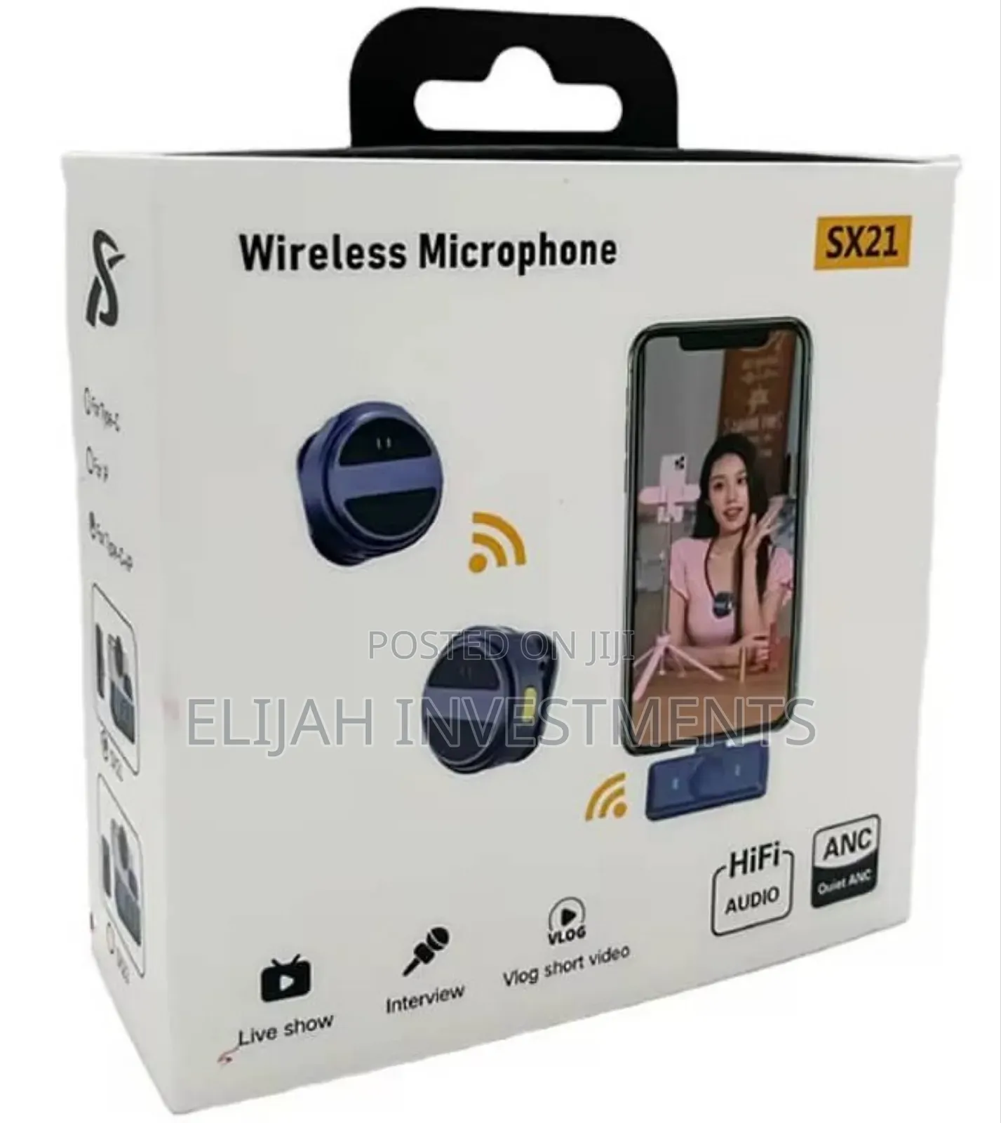 Sx21 Wireless Lavalier Microphone