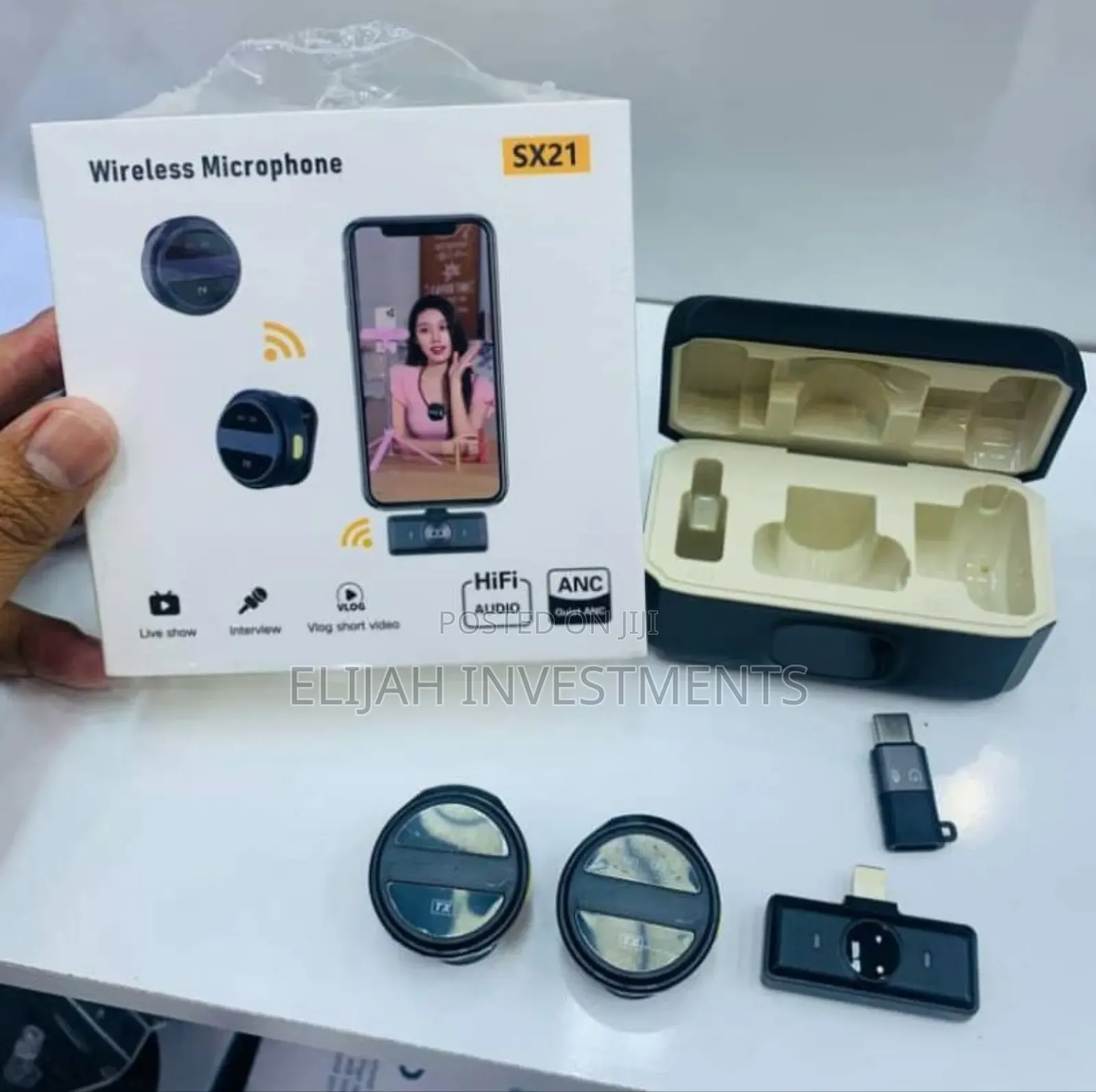 Sx21 Wireless Lavalier Microphone