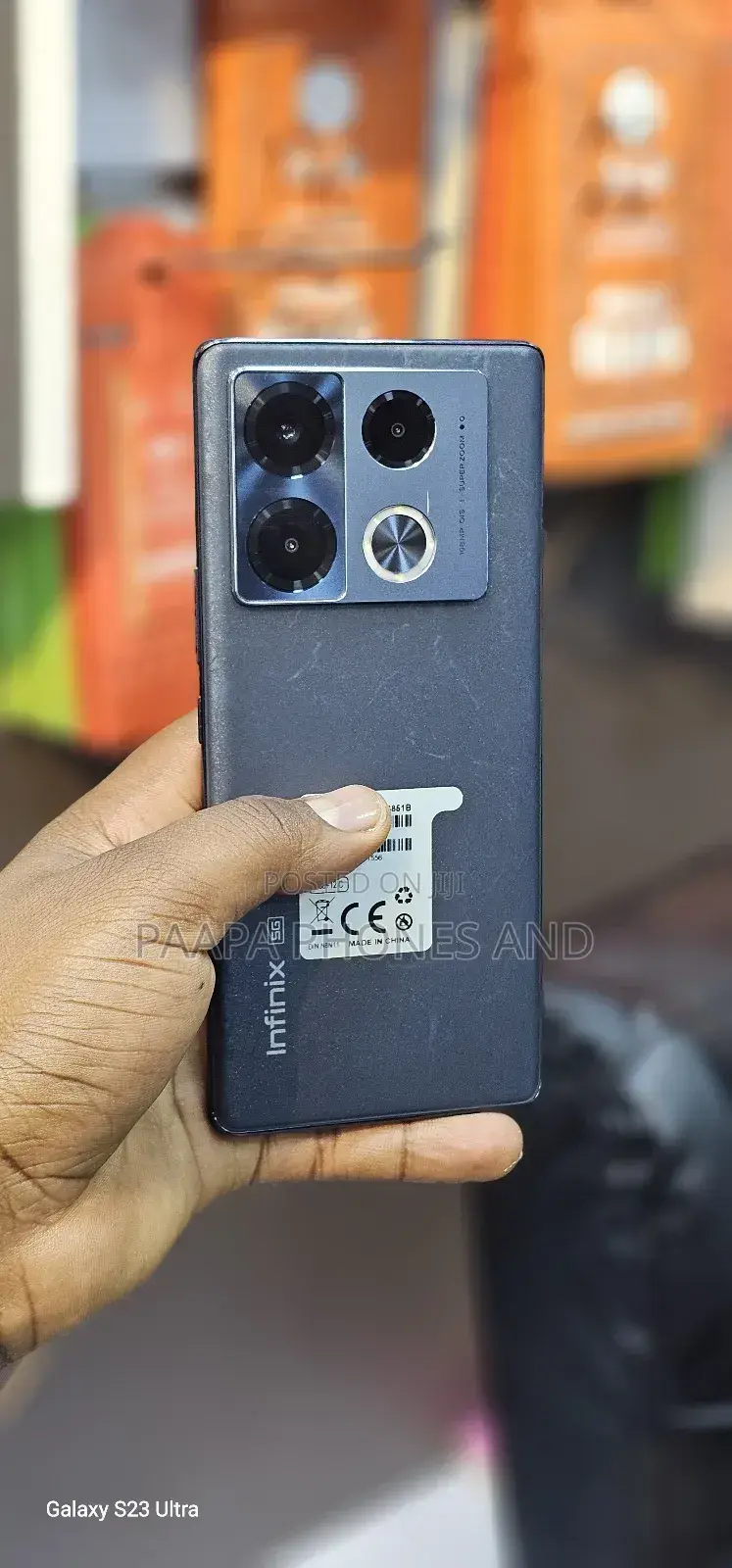 Infinix Note 40 Pro Plus 5G 256 GB Black