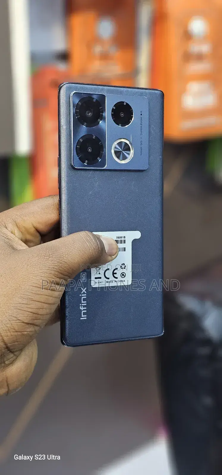 Infinix Note 40 Pro Plus 5G 256 GB Black