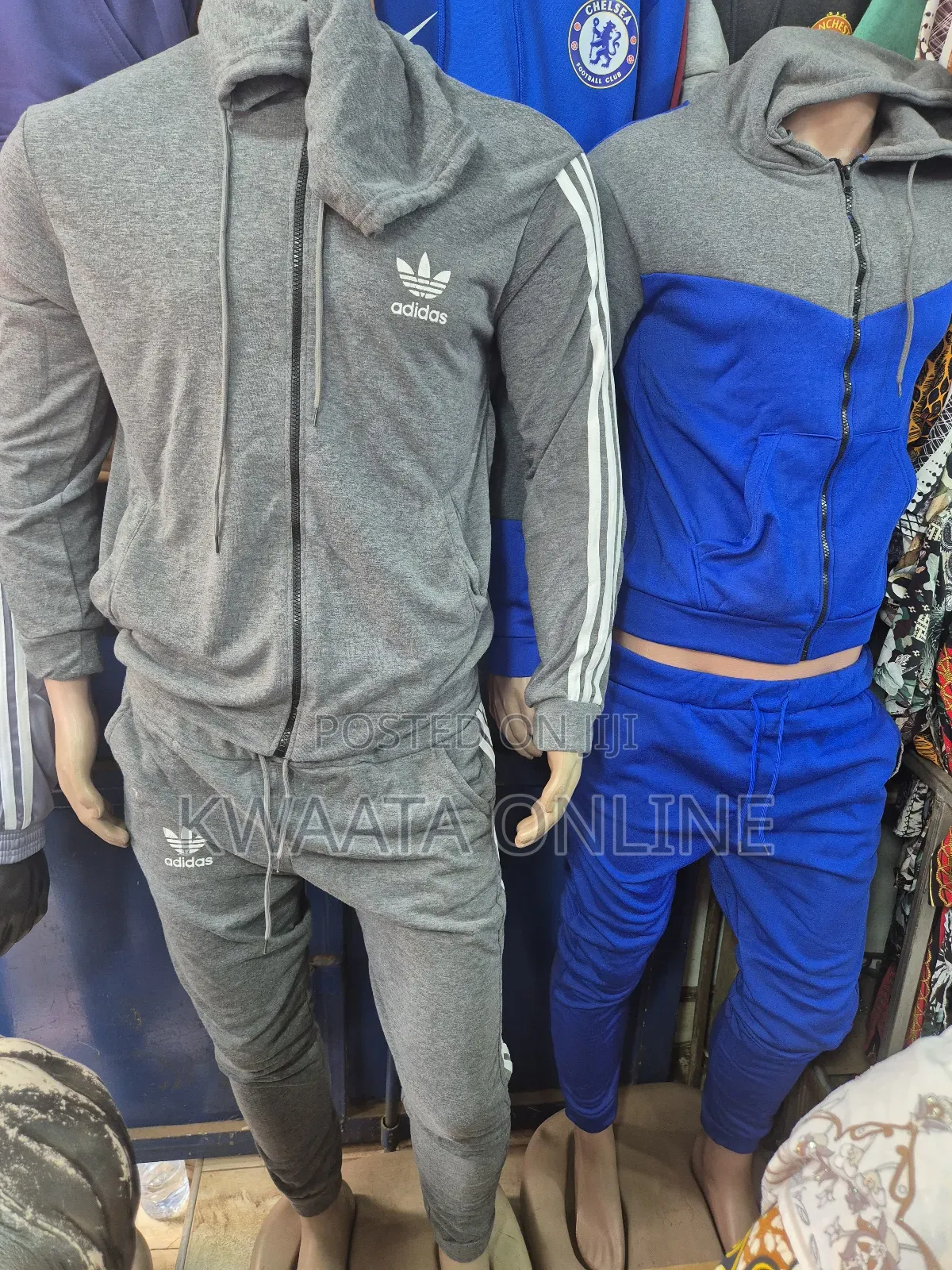 2piece Men's Tracksuit Cotton Set Hoodies-All Colors