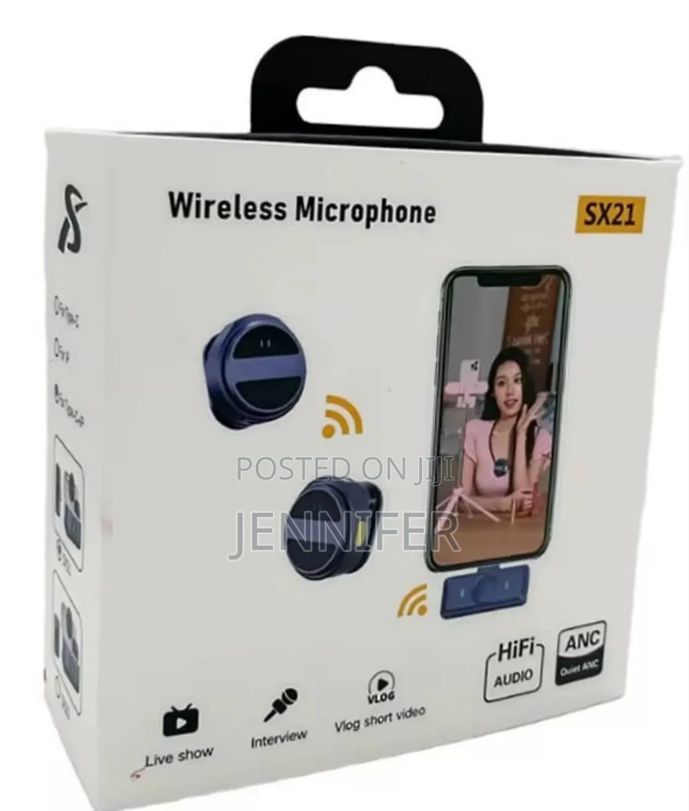 Sx21 Wireless Lavalier Microphone