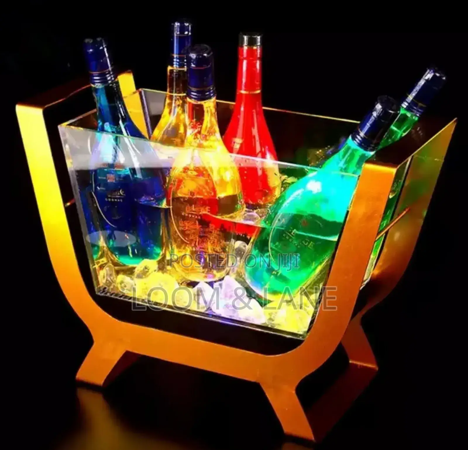 Led Boat Shape Heavy Duty Ice Bucket