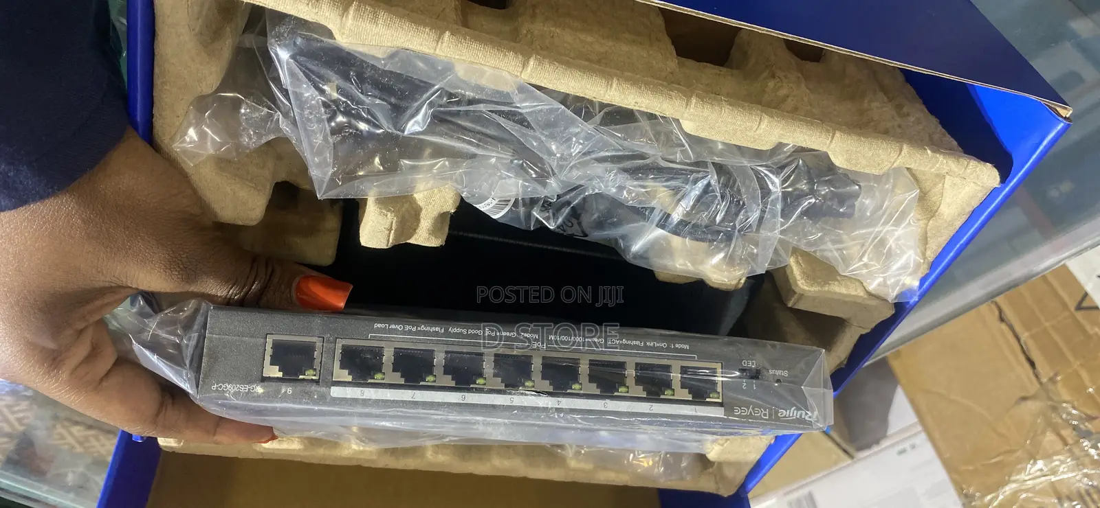 Ruijie Reyee Rg-Es209gc-P 9-Port Switch