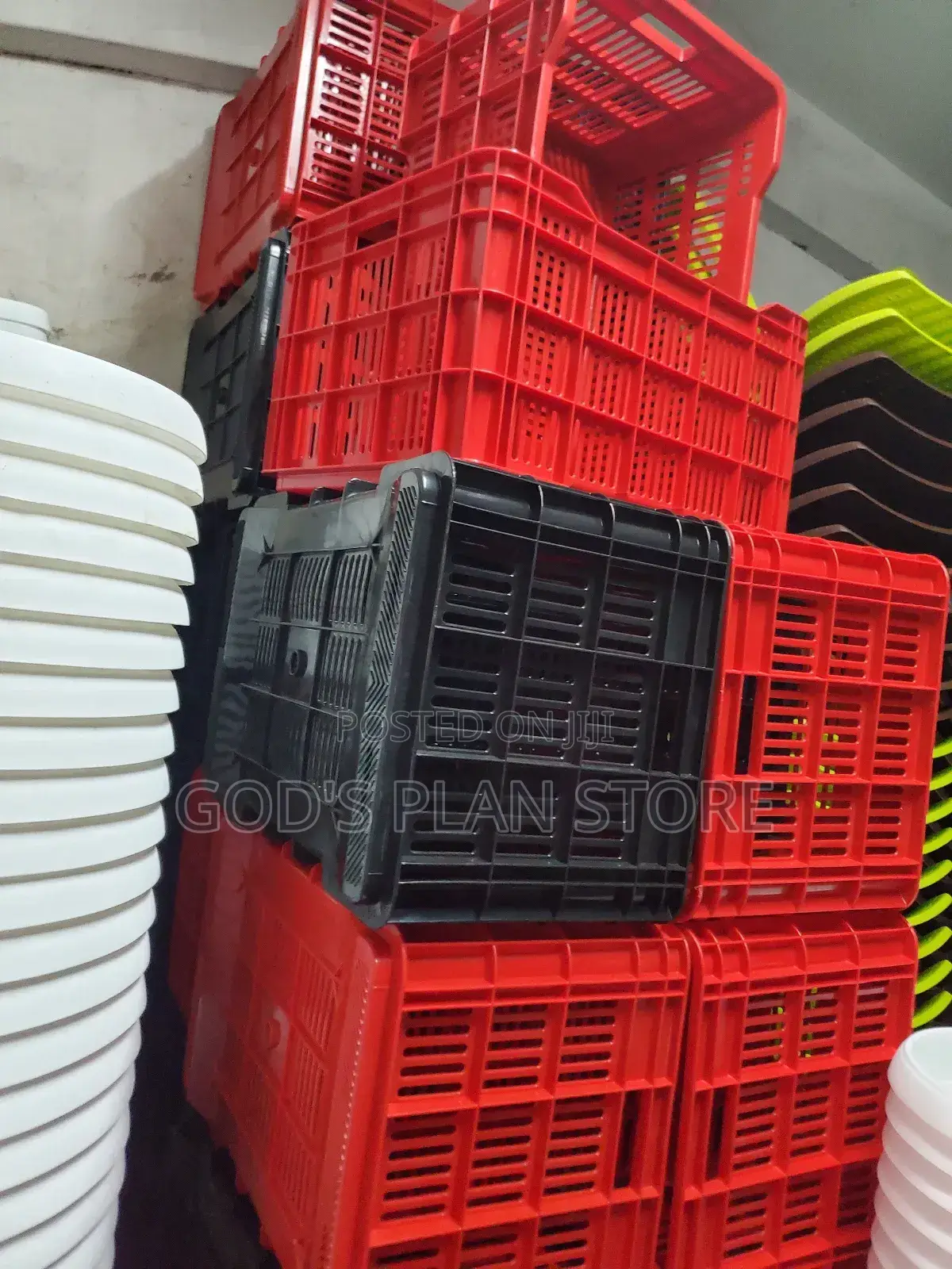 Stackable Plastic Crates Stackable Plastic Crates