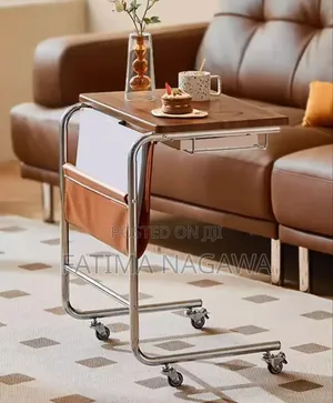 Photo - Bedside Table With Storage Compartments