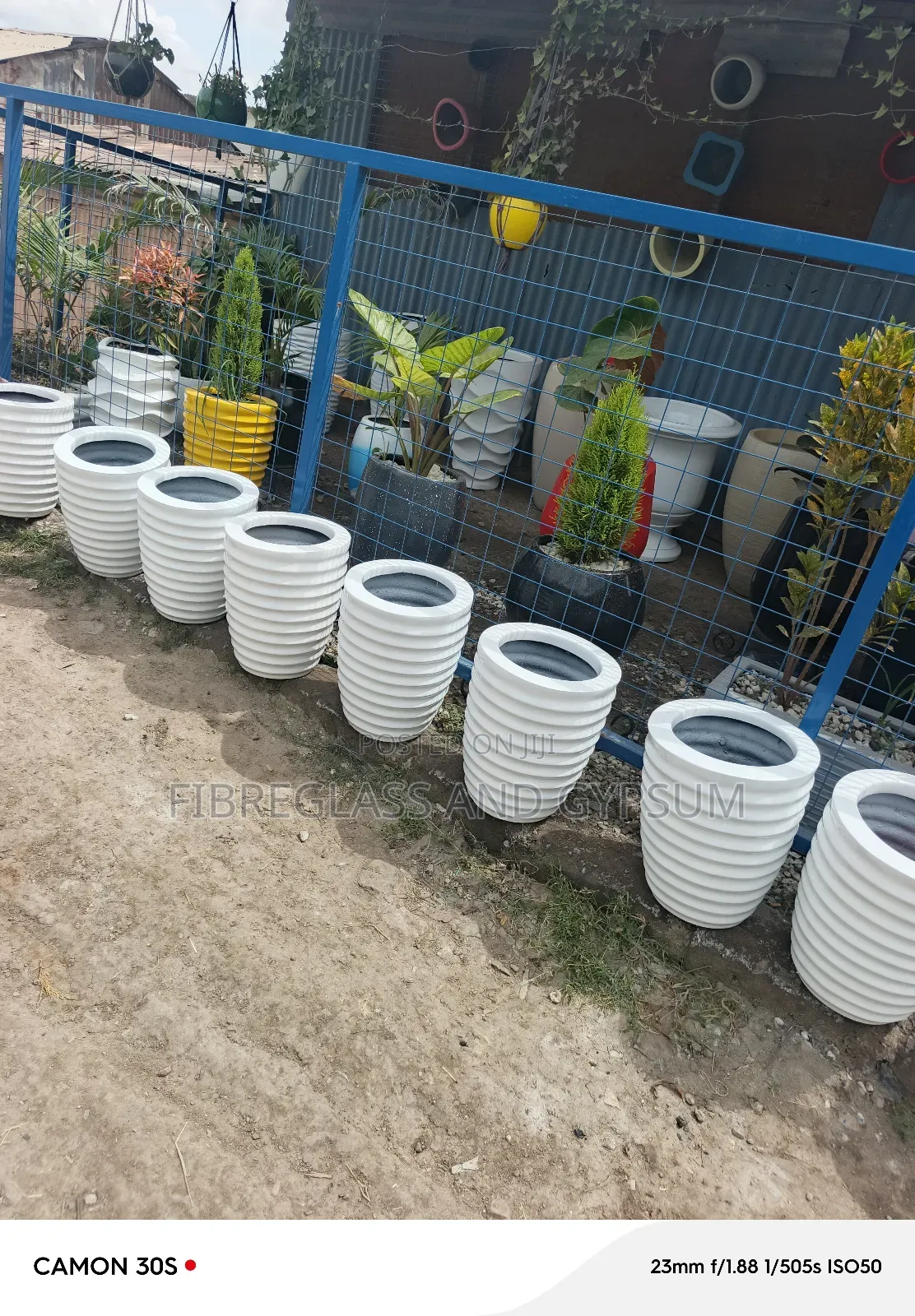 Fibreglass Flower Pots (Ringie Po)