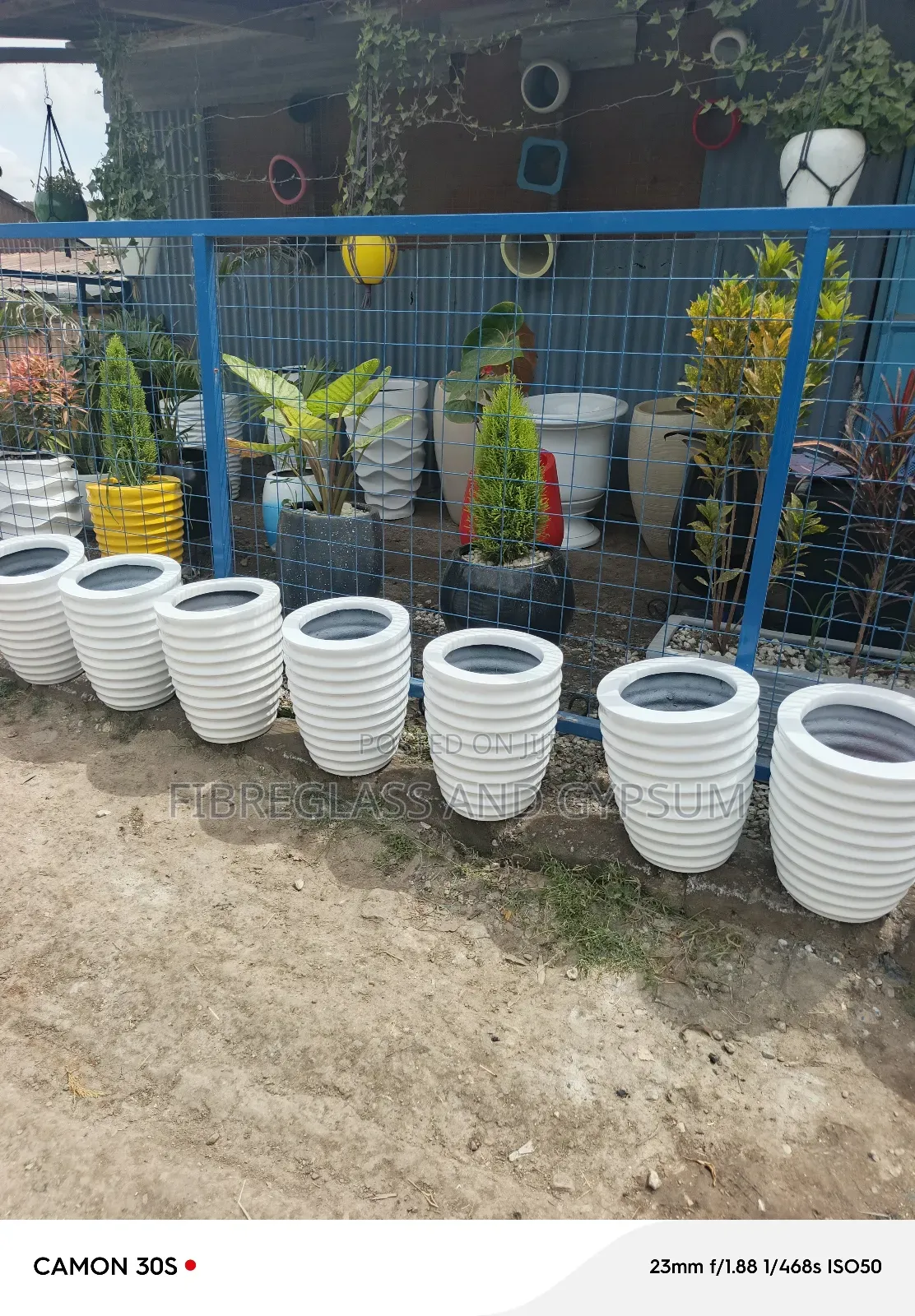 Fibreglass Flower Pots (Ringie Po)