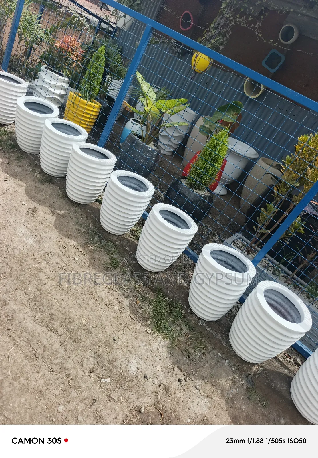 Fibreglass Flower Pots (Ringie Po)
