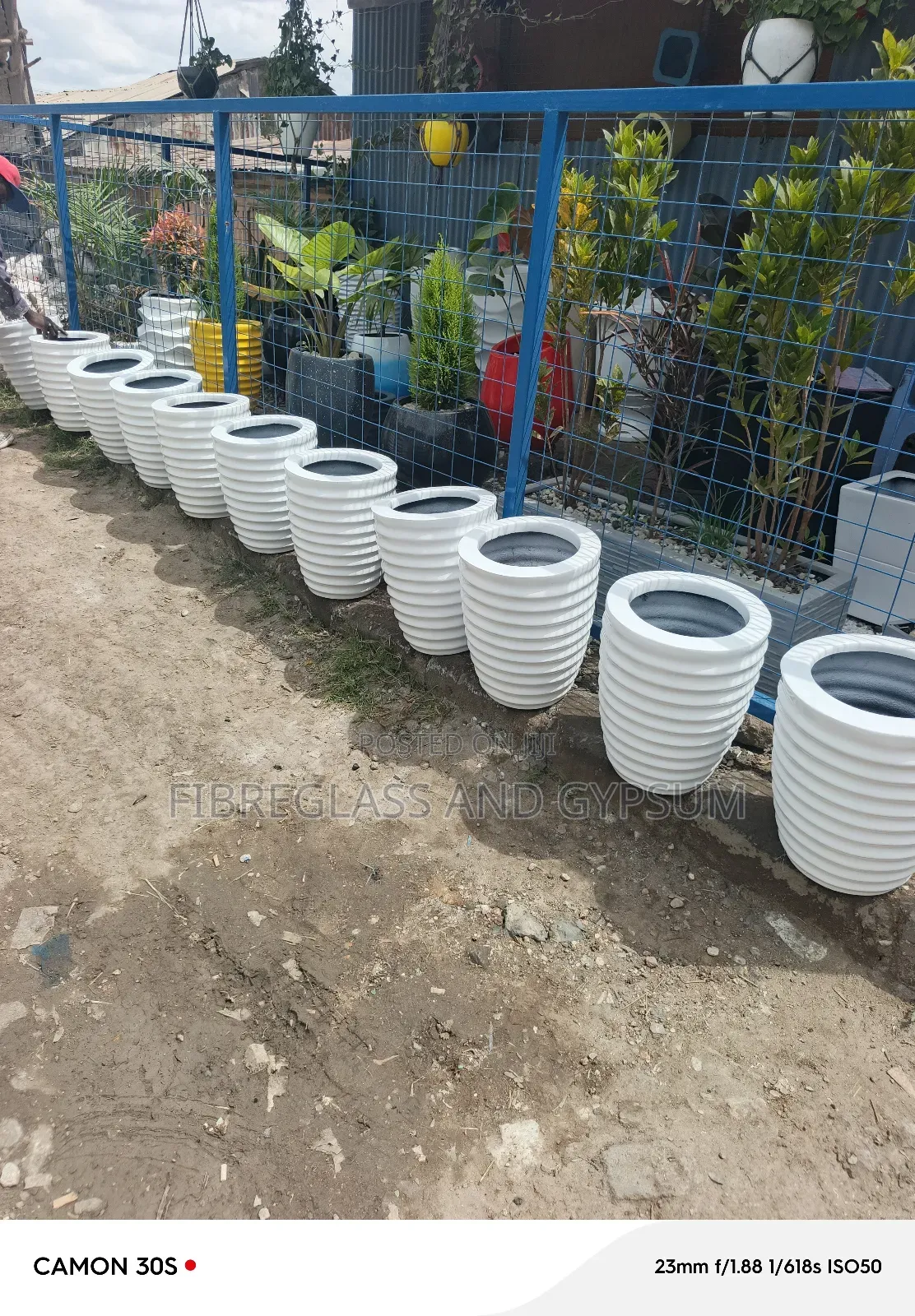 Fibreglass Flower Pots (Ringie Po)