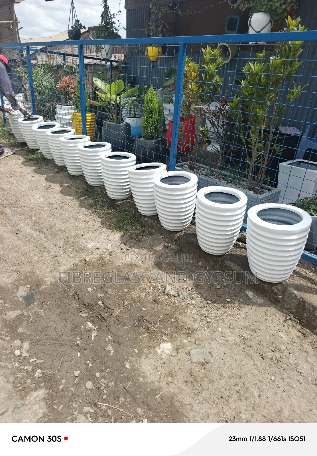 Fibreglass Flower Pots (Ringie Po)