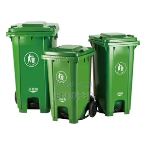 Industrial Waste Bin / Dustbin With Wheels-120l