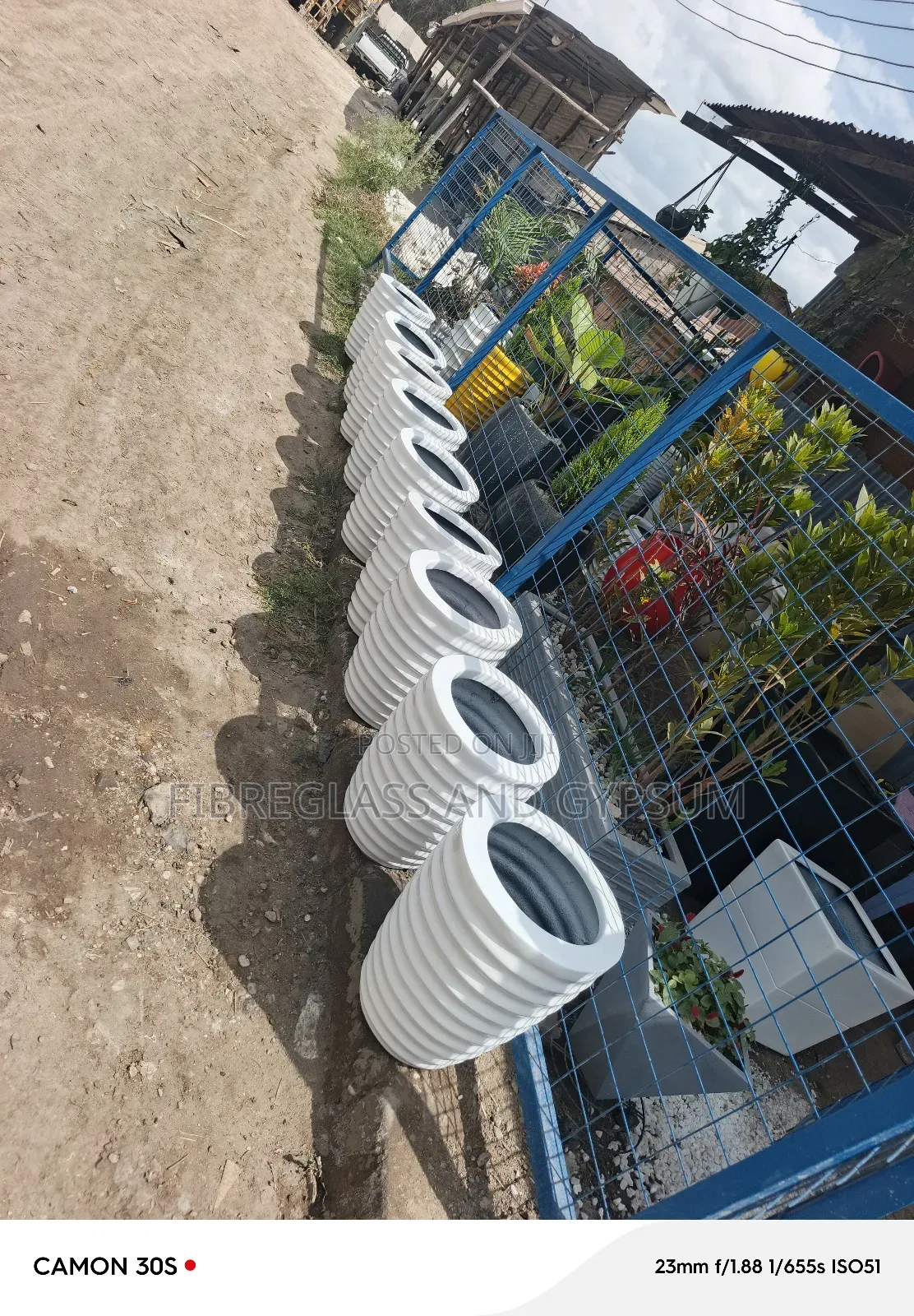 Fibreglass Flower Pots (Ringie Po)