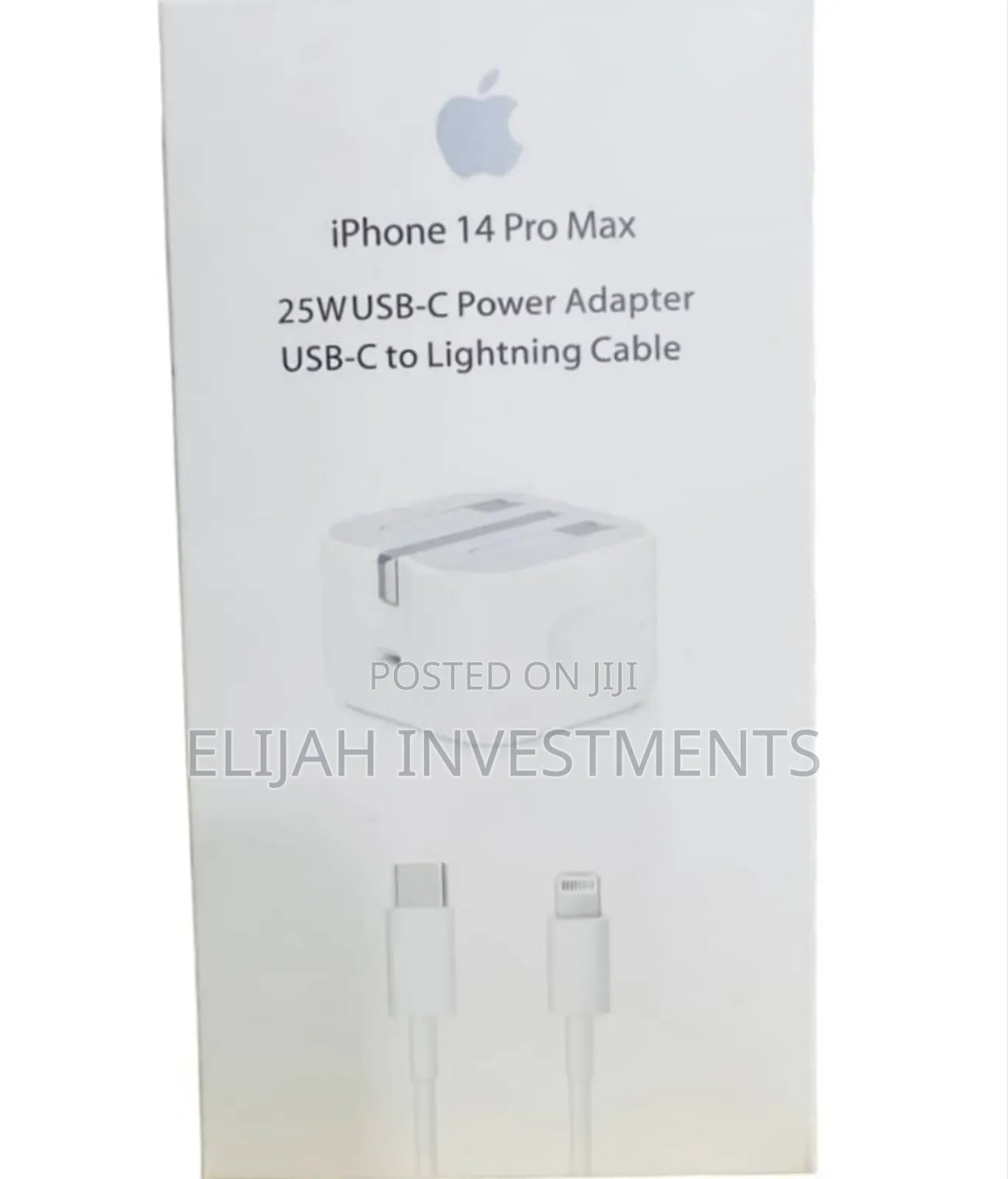 iPhone Fast Charger Type C to Lightning 25w