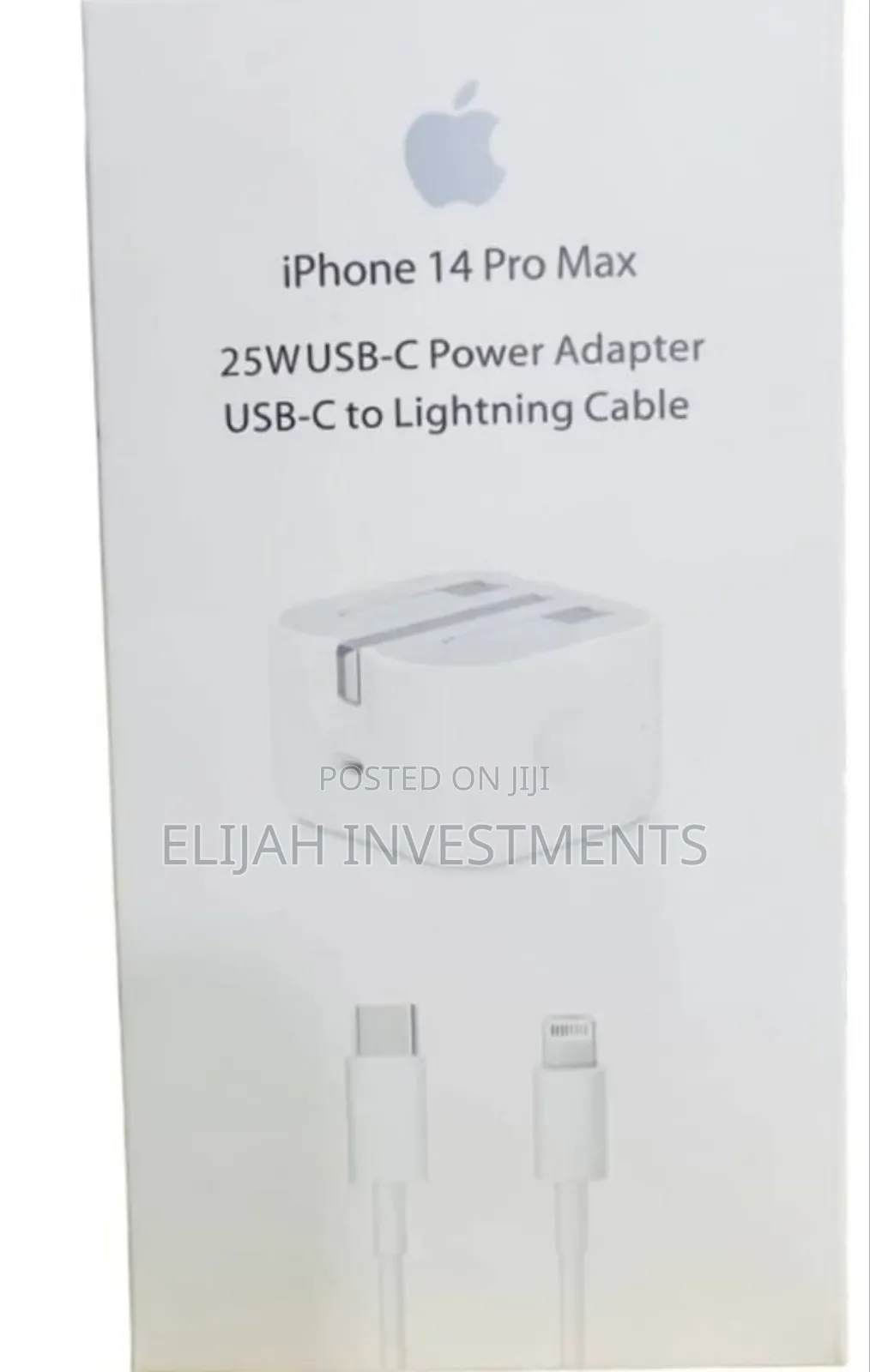 iPhone Fast Charger Type C to Lightning 25w