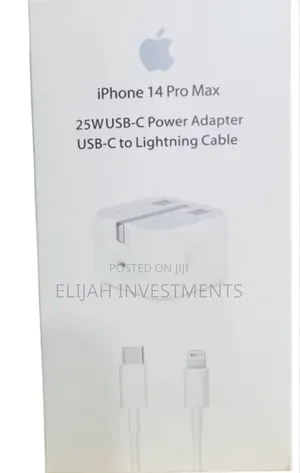 iPhone Fast Charger Type C to Lightning 25w