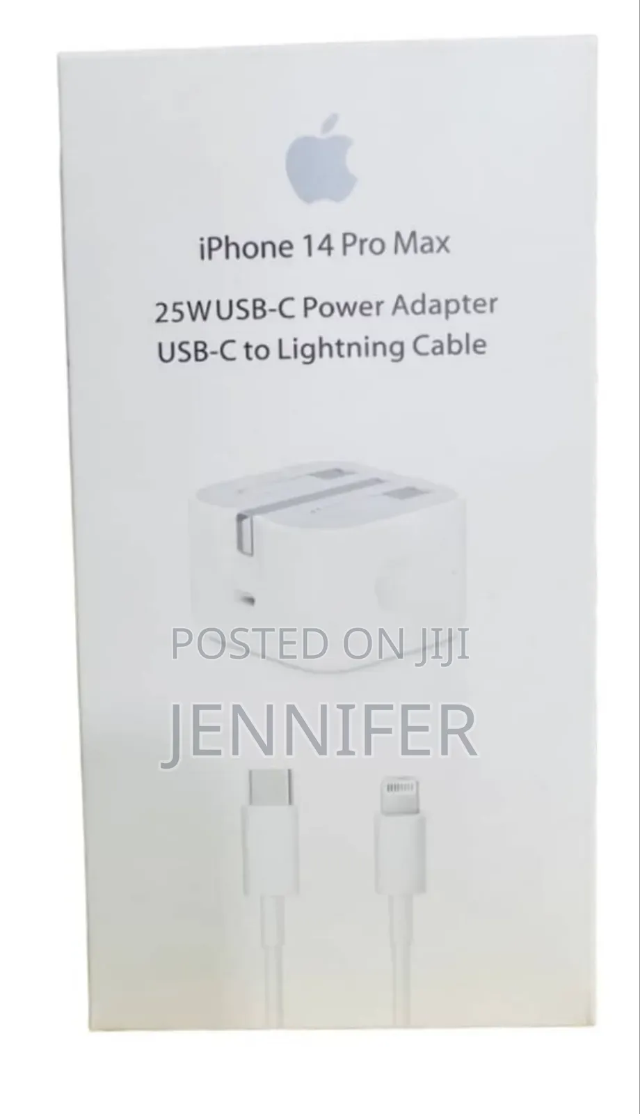 iPhone Fast Charger Type C to Lightning 25w