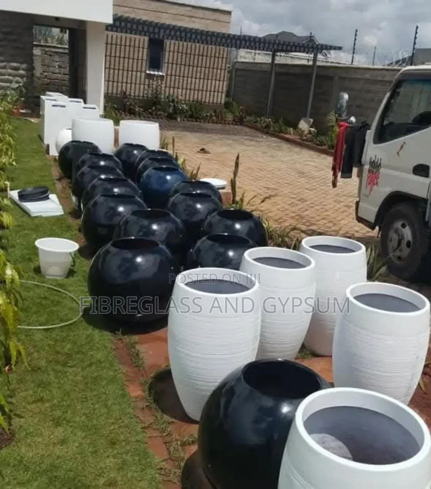 Fiberglass Flower Pots and Planters