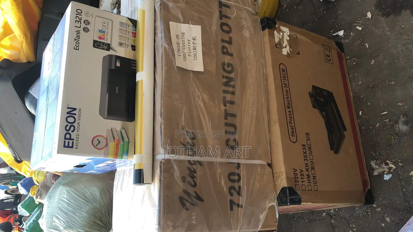 Heat Press,Plotter,Sublimation Inks Full Package