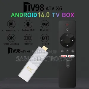 Smart Tv Stick – Android 14.0 With Dual Wifi