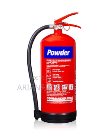 Photo - Powder Fire Extinguisher 6kg Capacity Brand New With Pipe